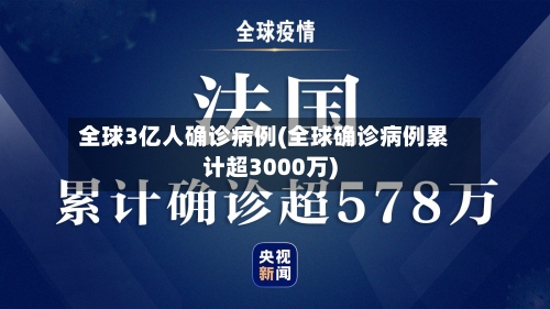 全球3亿人确诊病例(全球确诊病例累计超3000万)-第1张图片